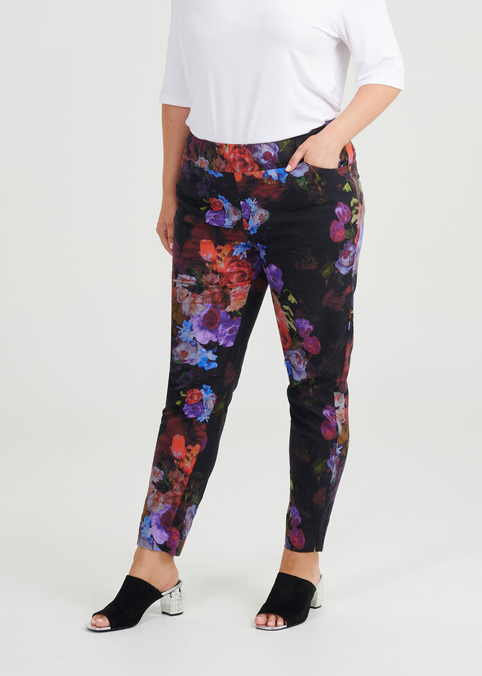 Rose Garden Linen Pant, , hi-res