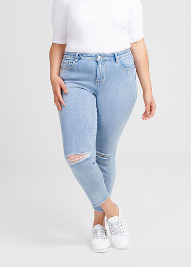 Plus Size The Mirage Coolmax 7/8 Jean