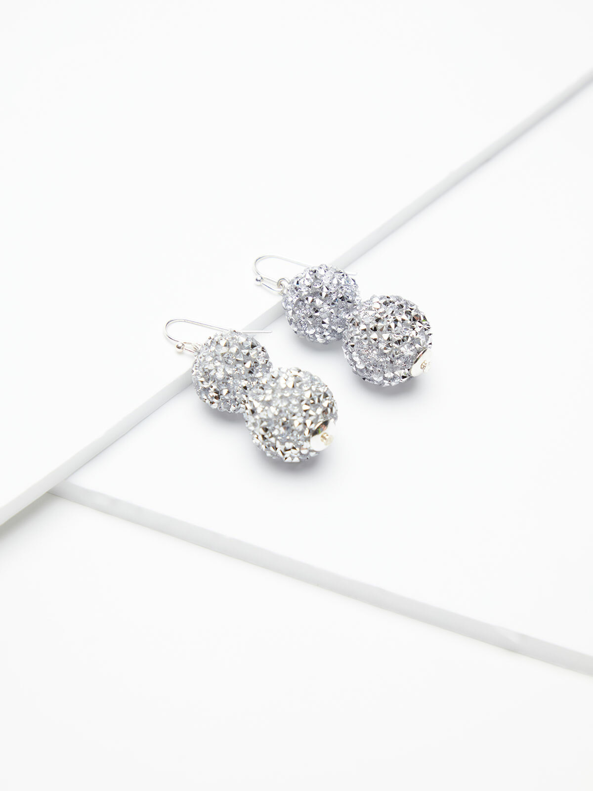 Diamante Ball Earrings