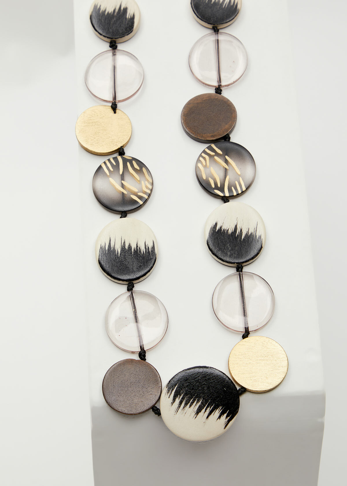 Wooden Jungle Bead Necklace