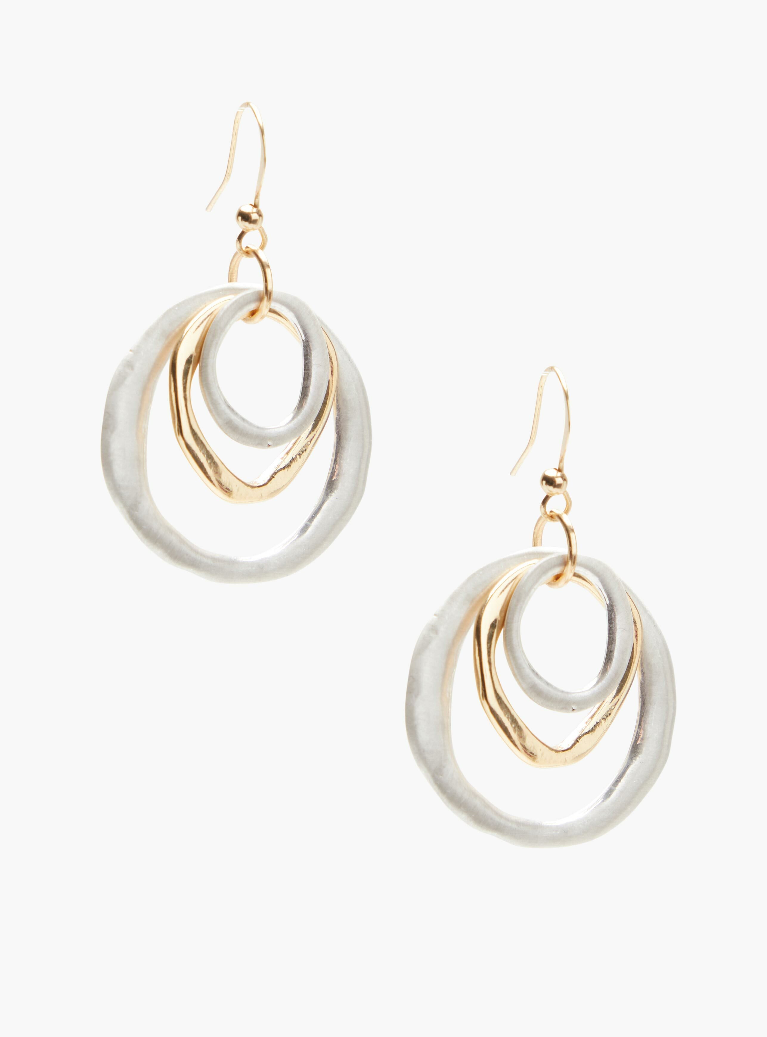 Multi Ring Earrings