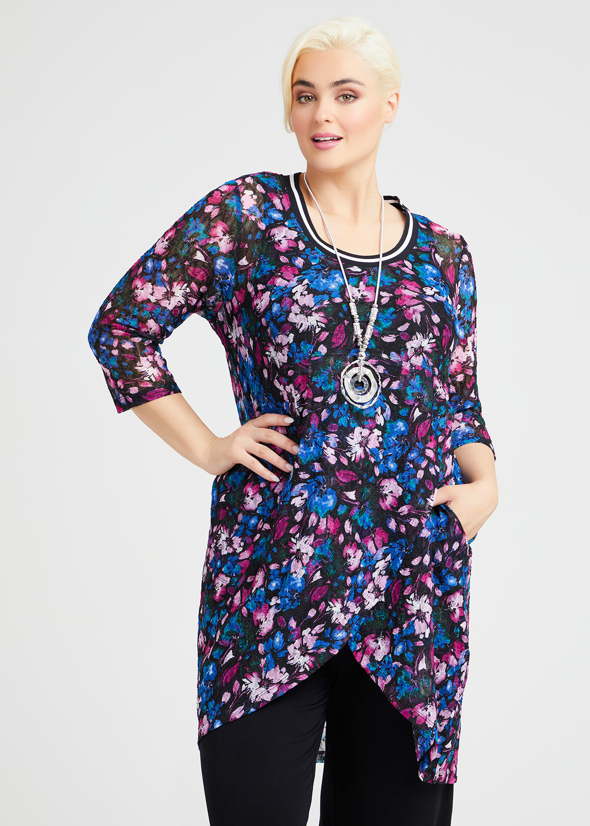 Floral Devotion Tunic
