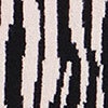 Zebra Poncho, black/pink, swatch