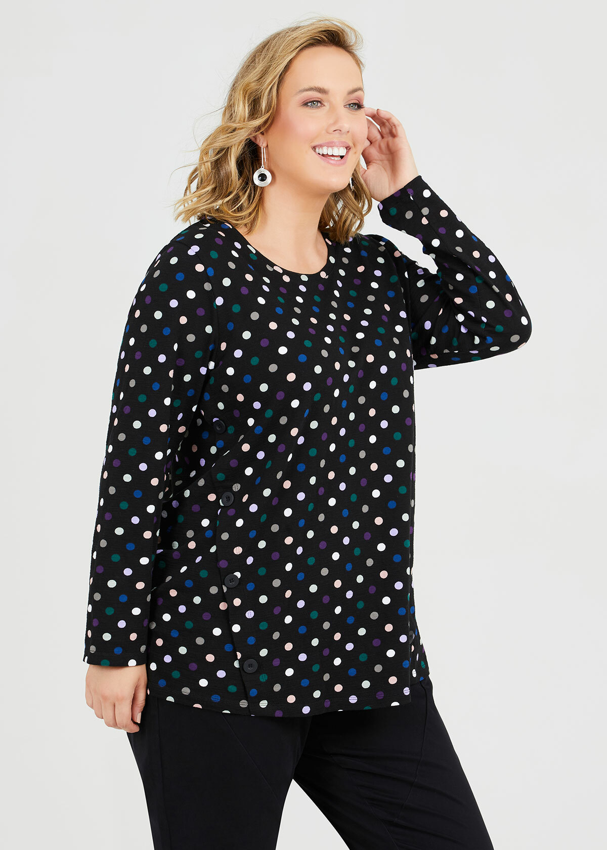 Cotton Fun Spot Top