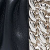 Black Ruched Belt, black, swatch