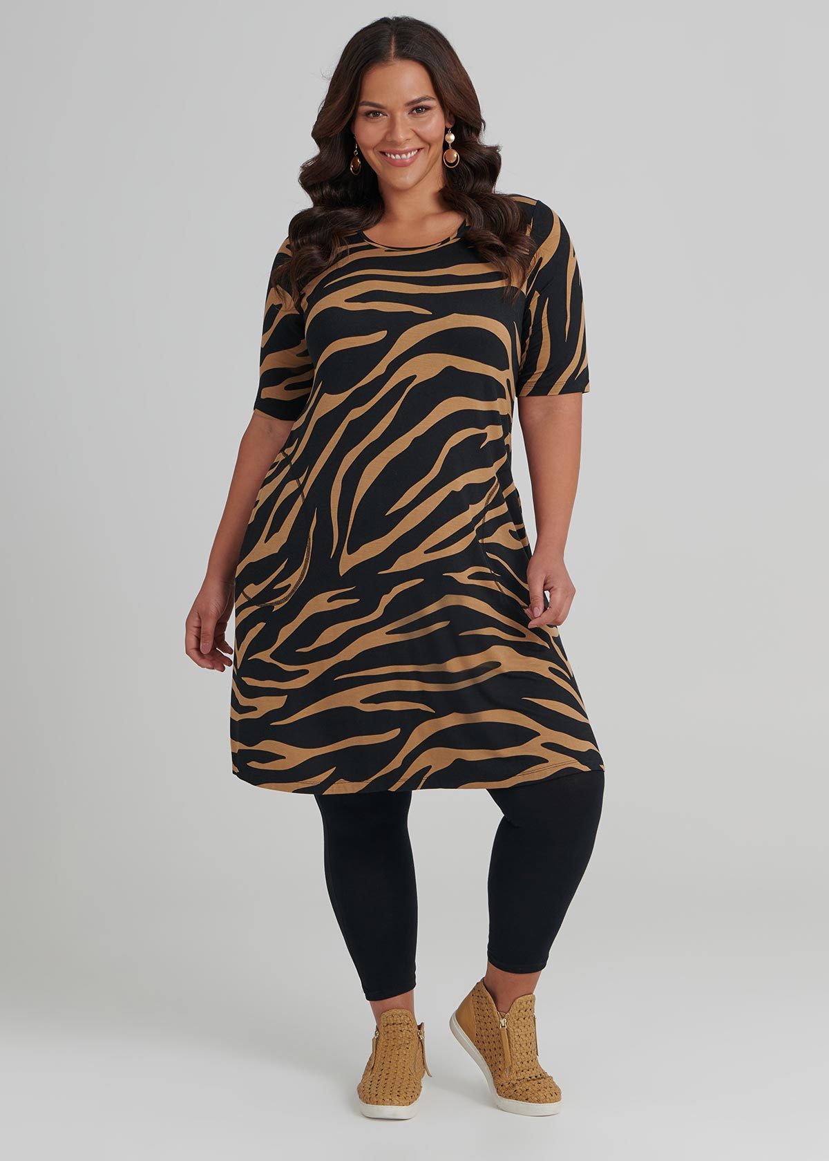 Zebra Bamboo Dress