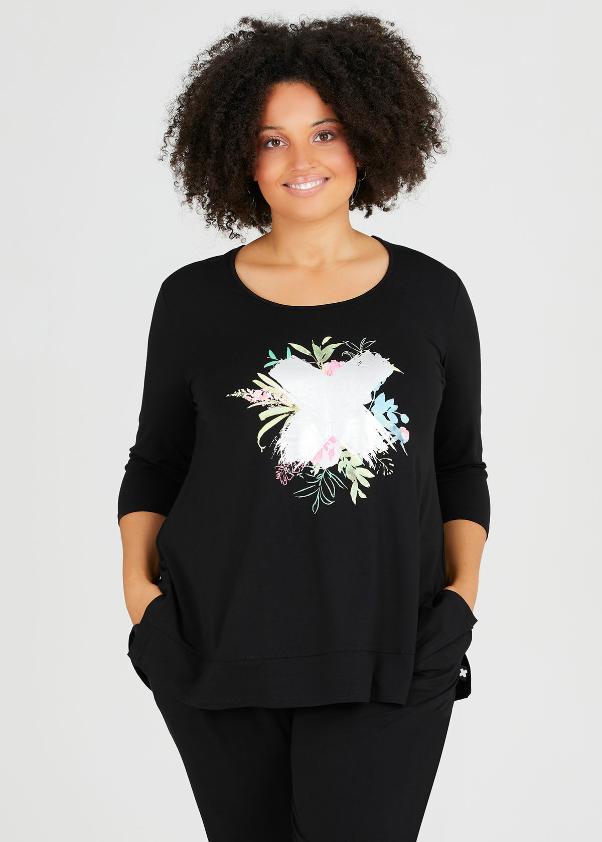 Natural Wild Flower Top