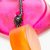 Bright Frosted Resin Necklace, , swatch